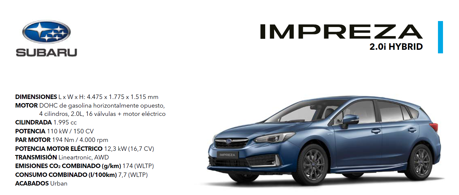 subaru impreza 4x4
