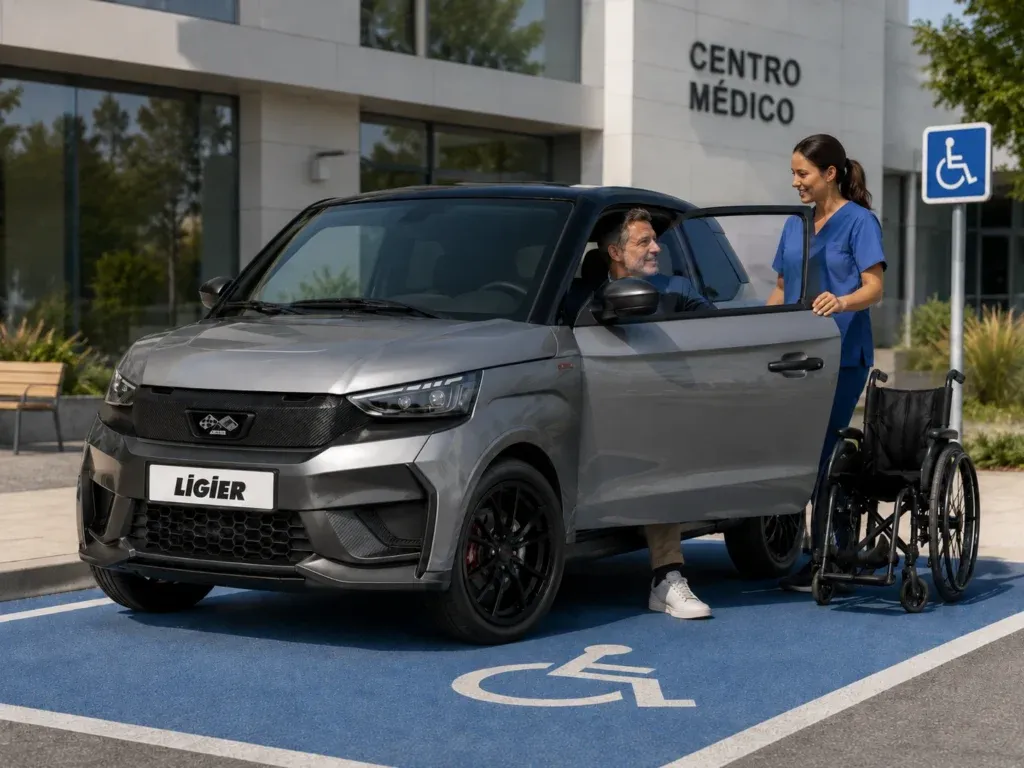 Cotxe adaptat mobilitat reduïda